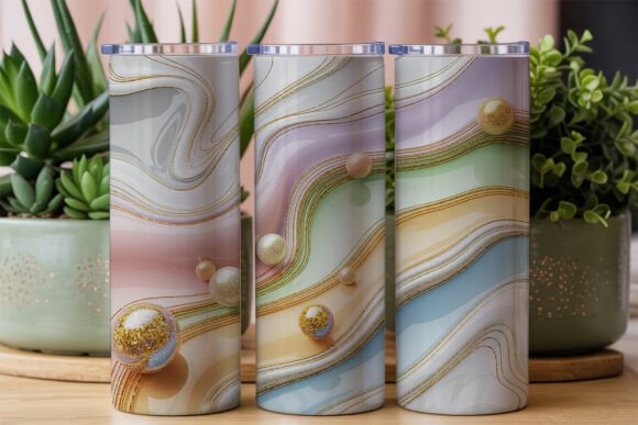 Download Gold Glitter Marble Pastel 20oz Tumbler - Gold glitter Collection