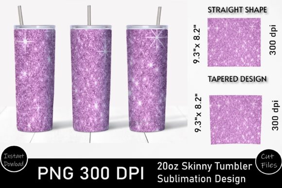 Download Plum Glitter 20oz Skinny Tumbler Design - Plum glitter Collection