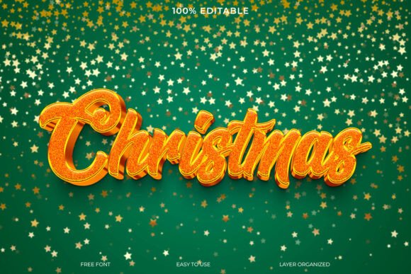 Download Christmas Gold Glitter Text Effect - Gold glitter Collection