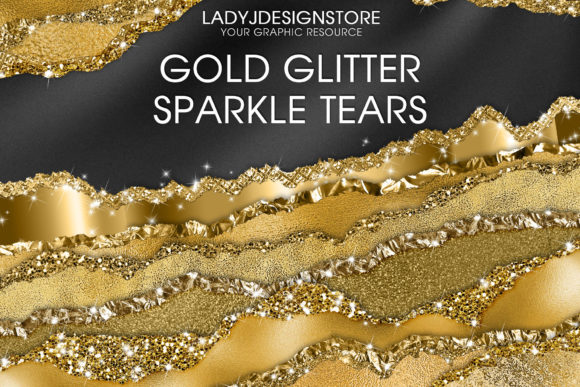 Download Gold Glitter Sparkle Torn Paper Clip Art - Gold glitter Collection