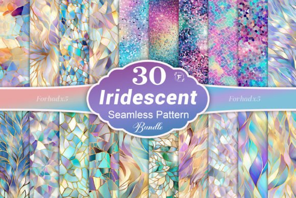 Download Iridescent Seamless Pattern - Seamless Collection