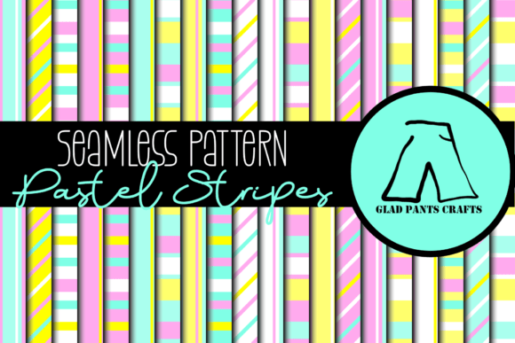 Download Seamless Pattern: Pastel Stripes - Seamless Collection