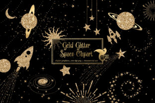 Download Gold Glitter Space Clipart - Gold glitter Collection