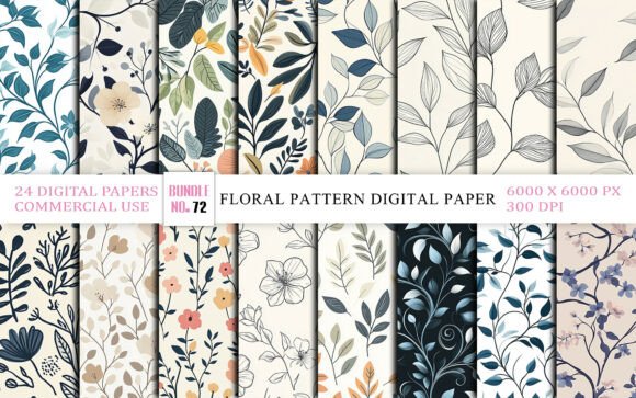 Download Soft Floral Seamless Pattern Digital - Seamless Collection