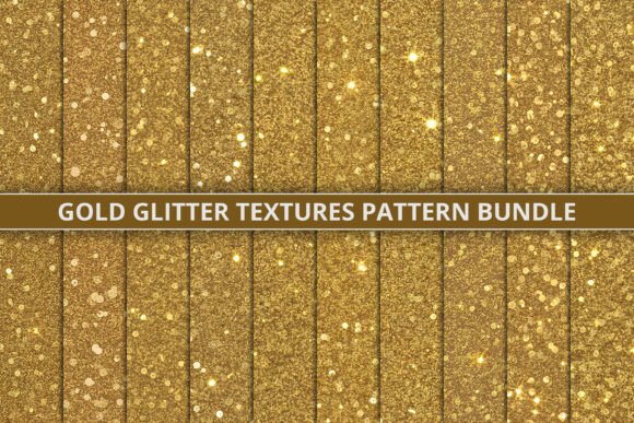 Download Gold Glitter Textures Pattern Bundle - Gold glitter Collection