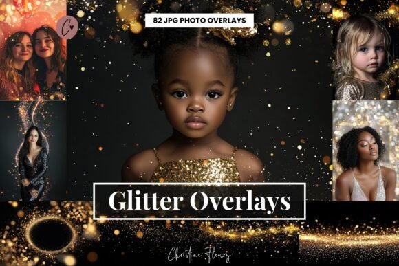 Download 82 Gold Glitter Overlays - Gold glitter Collection