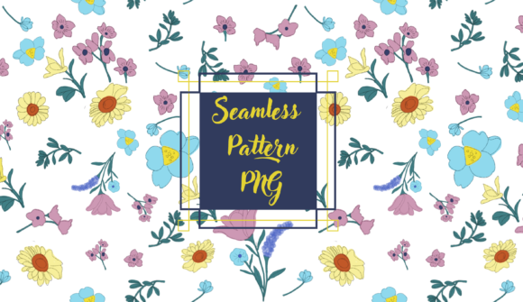 Download Botanical Flower Seamless Pattern Png - Seamless Collection